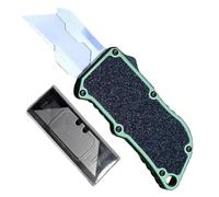 Portable Box Cutter, Utility Cutter Tool | Coupe-boîte ergonomique rétractable - Accessoire d'art léger - Outil de coupe de papier pour carton, tapis, jupe de feuille