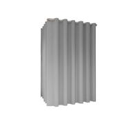 Portable Cabine d'essayage Mobile Simple for Magasin de vêtements, vestiaire en L, vestiaire Mural for Magasin et Maison Cabine essayage(Grey,90 * 90cm)