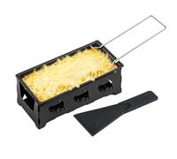 Portable Cheese Melter - Chocolat Roaster Tray with Spatule Set | Plat à rôtir portable à chocolat avec spatule, fondeur de fromage portable, mini poêle à raclette, appareil de cuisson de
