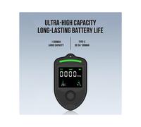 Portable CO Detector with Magnetic 3-in-1 Alarm for Carbon Monoxide, Temperature, and Humidity Detection