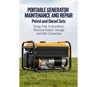 Portable Generator Maintenance and Repair: Petrol and Diesel Sets: Sizing, Fuel, Carburettors, Electrical Output, Storage and Safe Connection