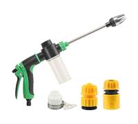 Portable High Pressure Washer - Cordless Stainless Sprayer, High Force Water Cleaning Device, Portable Rinse Equipment | for Car Yards Window Pipes Outdoors Balcony Patio Garage