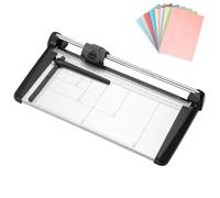 Portable Paper Trimmer, A2 A3 A4 Heavy Duty Rotary Cutter With 15 Sheet Capacity, Cutter Head Guide And Panel Scale, Guillotine Style Cutter For Paper Photos Office School A3