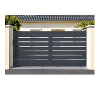 Portail alu coulissant 3,5m VOGEL 350C140
