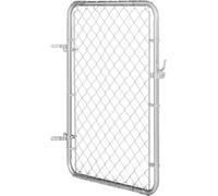 Portail pour clôture à mailles losangées Convient aux poteaux de portail de jardin de 2 à 6 pieds x 4 pieds Poteaux non inclus