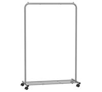 Portant à vêtement amovible en acier gris - SONGMICS - Supporte jusqu'à 40 kg