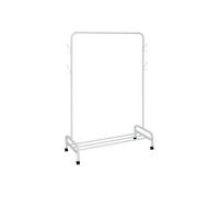 5five Portant à vêtements 180 x 118 cm métal avec patères blanc