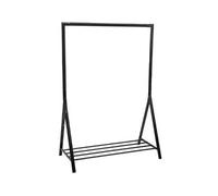 Portant à vêtements avec support à chaussures - L.117 x P.59 x H.165 cm --