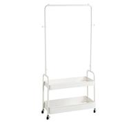 Portant à Vêtements Design Alba 155cm Blanc