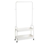 Portant à Vêtements Design Alba 155cm Blanc