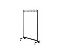 GST HAKU 20593 - Porte-manteaux à roulettes 20593 métal noir 18 crochets 103,0 x