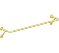 Portant à Vêtements Doré, Support Mural en Fer pour Vêtements, Gain De Place, Multi-usages, Amovible, Robuste, en Métal, pour Présentoir De Vente Au Détail, L-120cm