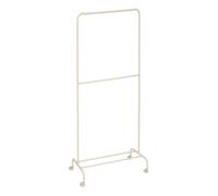 Portant à Vêtements Double Barre "Liny" 179cm Beige
