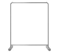 Portant à vêtements Tringle À Vêtements Moderne En Acier Inoxydable Argenté, Porte-vêtements Robuste Pour Suspendre Et Exposer Les Vêtements, Porte-manteau À Tige Unique Pour Chambr(Size:150X40X160CM)