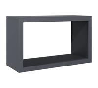 Portant de bois de chauffage anthracite 100x40x60 cm acier