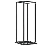 Portant de Bois de Chauffage avec Base 37x37x113 cm Acier Range Bûches vidaXL