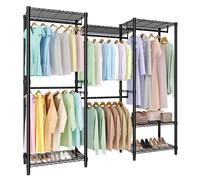 Portant modulaire autoportant - LUNSY - Dimensions flexibles 171,8x39,4x194,3 cm - Conception modulaire