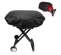 Portatif Housses pour Barbecue pour Weber Q1200N / Baby Q Premium Q1200N 2023 2024 2025 2026+, Imperméable Oxford 210D Couverture Grill Anti-Vent Poussière Cordon Serrage Bas