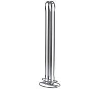 COOK CONCEPT - KA6299 Porte-Dosettes Compatible Nespresso - Rangement Élégant pour Capsules - Design Métal Moderne - Dimensions 375 x 10 x 9 cm - Couleur Argent