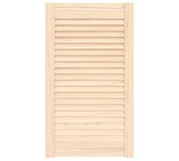 Porte à Persiennes, Porte d'armoire Panneaux de Placard Garde-Robe Buffet 69x39,4 cm bois de pin massif