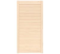 Porte à Persiennes, Porte d'armoire Panneaux de Placard Garde-Robe Buffet 99,3x49,4 cm bois de pin massif