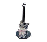 Porte- absorbant pour chats, support sur pied, pour | Porte-rouleau de papier toilette pour cuisine, camping, voyage, maison, salle de bain d'invités