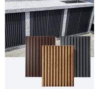 Porte Accès BBQ Sur Mesure Sans Perçage, Panneaux Persienne Rangement Patio | Armoire Extérieure, Porte Simpli/double, Avec Cadre, Loquet Magnétique, Charnières Inox 304, Pour Meuble Évier Balcon.