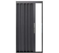 Porte Accordéon Interieur Porte Coulissante de Séparation de Pièce Verrouillable, Portes Accordéon Pliantes Multiples, Kit de Porte Pliante Intérieure, Porte Moustiquaire Pliable en Aluminium pour Mai