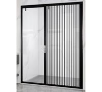 Porte Accordéon Interieur Porte Pliante en Acrylique Transparent avec Sécurité Enfant, Porte Accordéon en Métal de Salle de Bains de Cuisine Interne, Paravent Coulissant en Accordéon pour Diviseur de