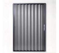 Porte Accordéon Pliante Intérieure En Alliage D'aluminium | Taille Personnalisée, For Intérieur, Camping-car, Sous-sol, Salle De Bain Et Vitrine De Magasin(RIGHT_110X190CM)