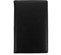 Porte-addition Restaurant Bar en PU Noir, Tableau D'écriture Pratique | Clip de Vérification, Usage Service en Salle, Remplacement Facile du Contenu, Format Compact pour Bar