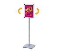 Porte Affiche sur Pied design Standard A3 Coins Ronds 25 mm