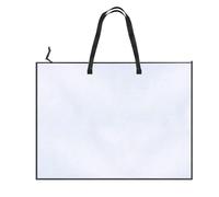Porte-affiches - Grand portefeuille d'art, étui de rangement durable | Organiseur portable transparent pour dessin, peinture, sac fourre-tout avec fermeture éclair pour l'école, l'université, les