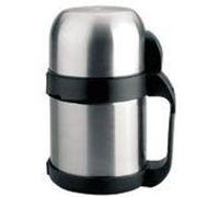 Lacor Porte-aliments isotherme 62448 0,7 L Inox à poignée Blanc G