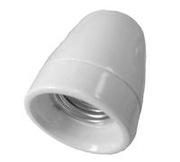 PORTE-AMPLES CERAMIQUE VINTAGE BLANC E27