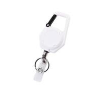 Porte-badge à clipser, fixation pour à, bobine rétractable, boîtier mat, connecteur en métal, accès rapide, accessoire de transport de carte, bobine de badge rétractable, accessoire à clipser,