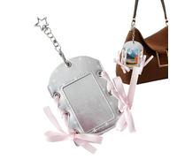 Porte-badge d'identification | avec nœud étoile | Porte-badge pour salle de bain, travail, infirmière, enseignant, voiture, croisière, maison, maison