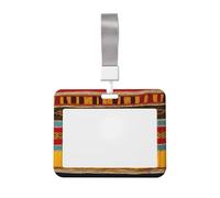 Porte-badge léger et transparent imperméable pour bureau, hôpital, conférence