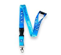 Porte-badge pour personne handicapée avec inscription « Please Be Patient with Me » Bleu