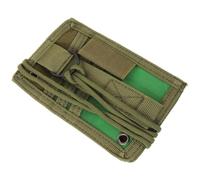 Porte-badges D'identification Multifonction en Tissu Oxford Vert | Transport les Mains, Port au Cou Pratique, pour Cartes Visiteurs et Postes de Contrôle