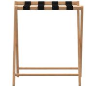 Porte-bagages - VIDAXL - 68 5x38x58 cm - Bambou - Pliable - Capacité 70 kg