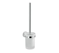 Porte balai a mur avec brosse en nylon 8,5x12x36,6 cm réf 23331300203