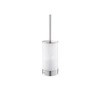 GROHE Brosse WC Selection 41076DC0 – Verre, support mural à visser SuperSteel