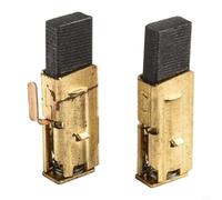 Porte-balais en métal carbone 7 x 11,5 mm pour perceuse manuelle | Comprend 2 supports et brosses, ajustement parfait pour les spécifications de 7 x 11,5 x 24,5 mm, kit de réparation essentiel