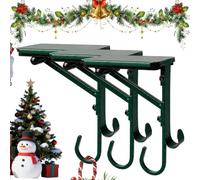 Porte-Bas De Noël Pour Manteau Lot de 3 renforcés antidérapants réglables | Porte-Bas De Noël Pour Petites Décorations, Guirlandes Lumineuses Et Support Foyer Bord Table