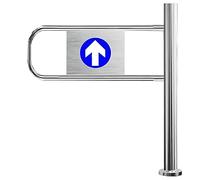 Porte battante automatique, dispositif d'entrée et de sortie de porte de sécurité, contrôle d'accès des piétons en acier inoxydable pour supermarché, entrepôt, magasin de détail Right 60 * 100cm