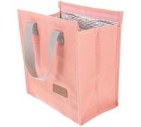 Porte-bento Pratique en Polyester Aluminium, Fermeture Éclair Portable | Boîte à Lunch Isotherme Légère, Usage Travail et Camping, Doublure Feuille D’aluminium