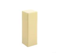 Porte-beurre vertical de style japonais avec boîte de rangement intégrée pour pâtisserie de cuisine, plastique de qualité alimentaire, compact à une main et facile à nettoyer, jaune