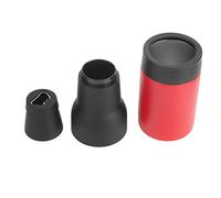 Porte-Bière Isolant avec Fond Antidérapant (rouge) | Isolation sous vide, Acier inoxydable, Conception légère, Convient aux canettes de 12 oz, Ouvre-bouteille intégré