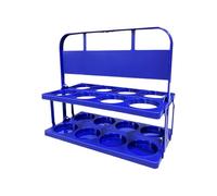 Porte-bière, porte bière, porte-bière, porte-bouteille réutilisable, 8 porte-bouteilles, pliable pour bière, seau à bière, boîte à bière, crate de bière, porte-bouteilles, organisateur de bière